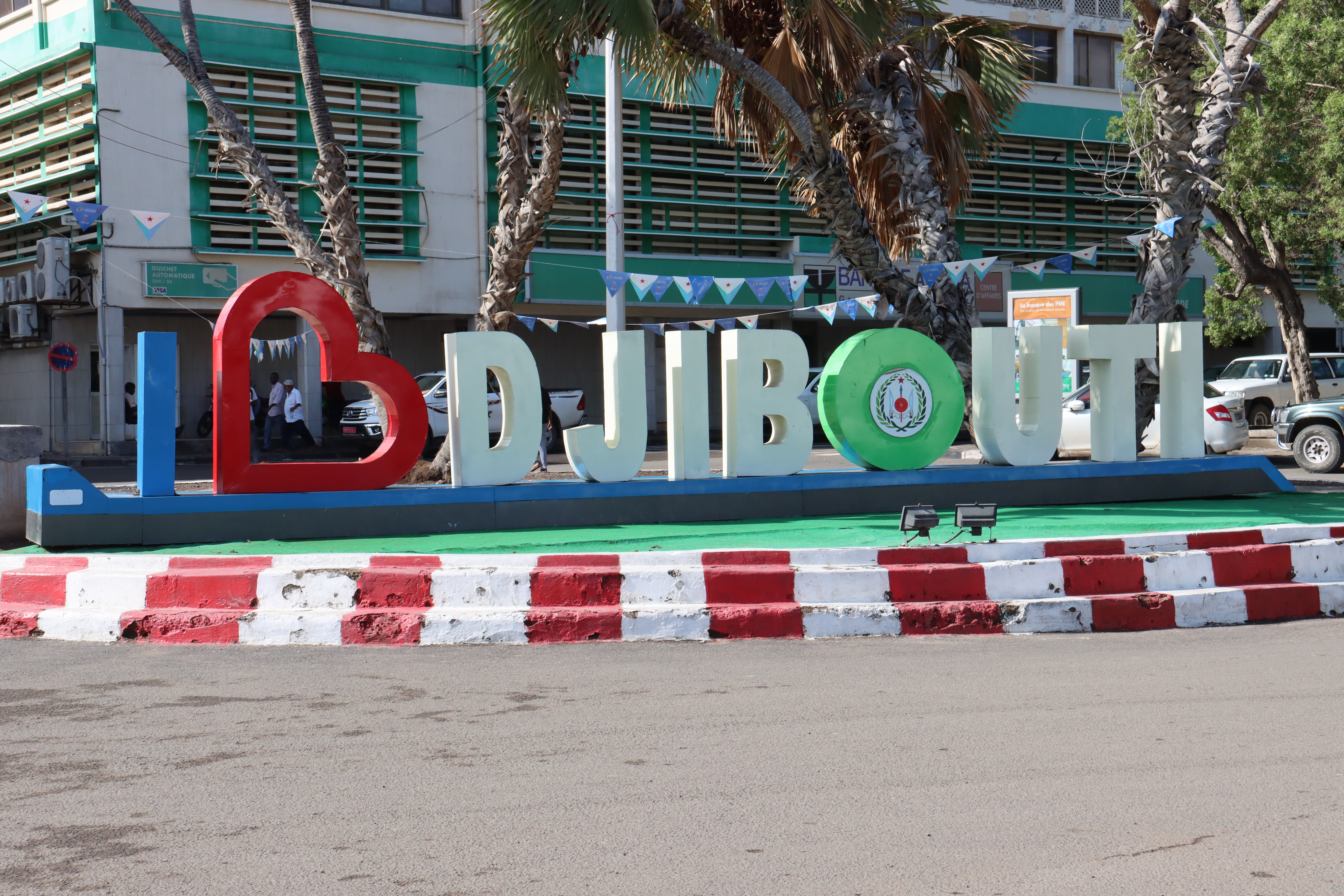 I Love Djibouti Sign
